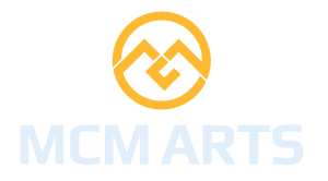 MCM ARTS LOGO with HYellow Light Title